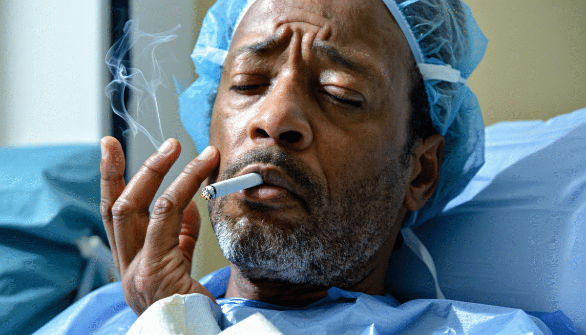 découvrez le témoignage d'une personne ayant fumé avant son opération et les dangers que cela peut représenter en chirurgie. informez-vous sur les risques accrus pour la santé liés à la consommation de tabac avant une intervention médicale.