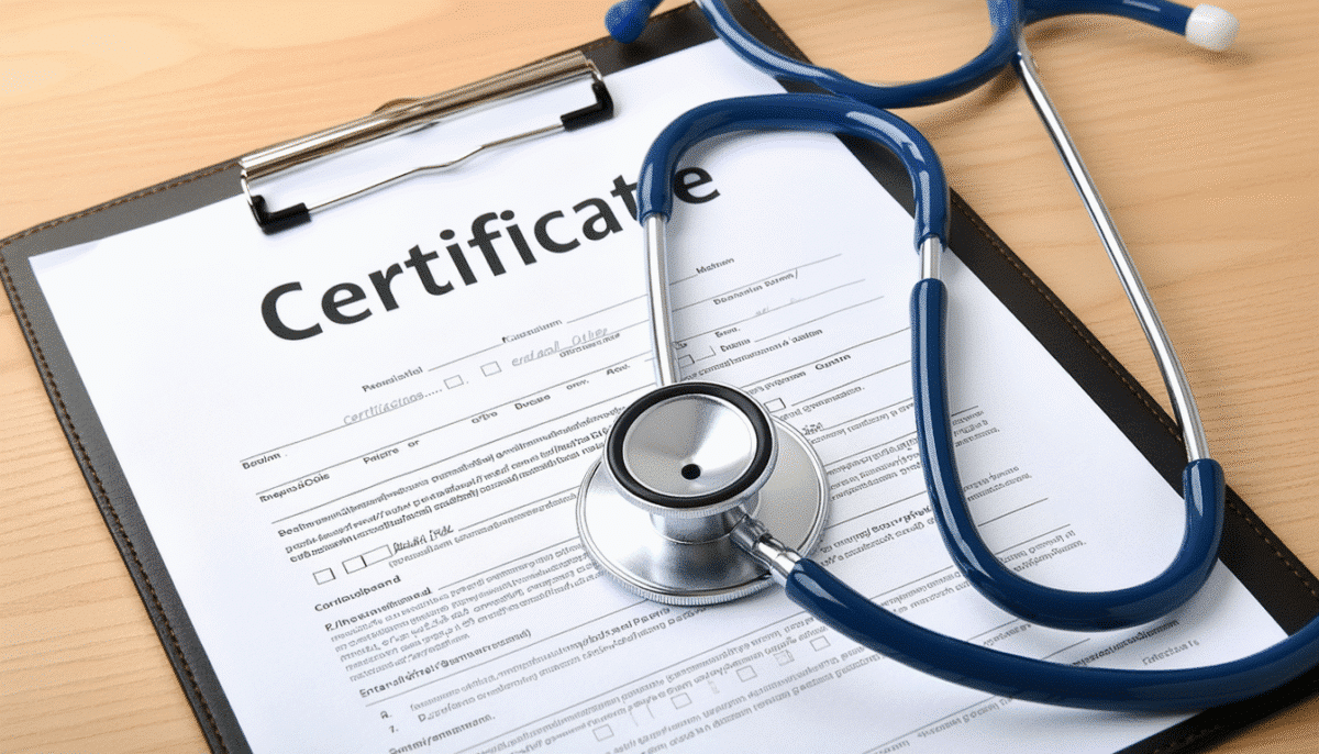 téléchargez gratuitement un modèle de certificat médical d’absence étudiant au format pdf. simple, rapide et prêt à remplir pour justifier une absence auprès de votre établissement scolaire ou universitaire.