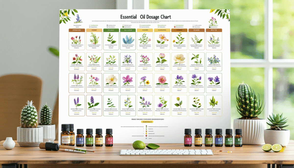 découvrez et téléchargez massivement en pdf notre tableau de dosage des huiles essentielles. facile à utiliser, il vous guide pour un usage sûr et efficace des huiles essentielles au quotidien.