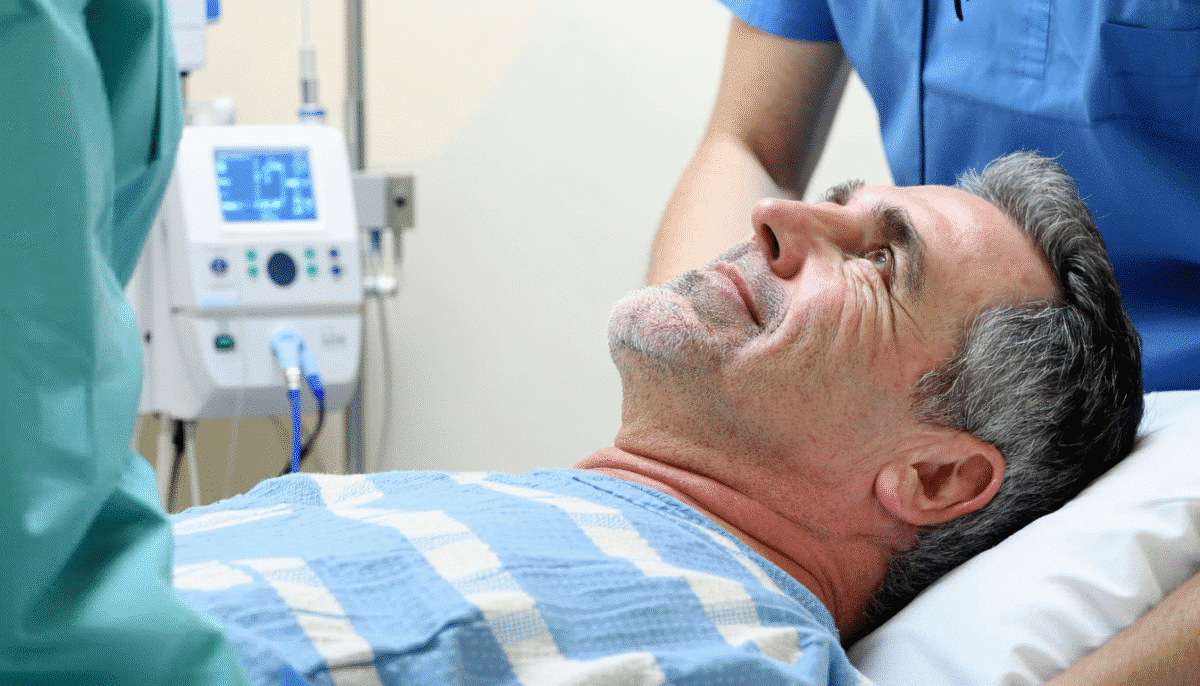 découvrez à travers des témoignages de patients la durée moyenne d’hospitalisation après un talcage pleural, ainsi que leur expérience du séjour à l’hôpital.